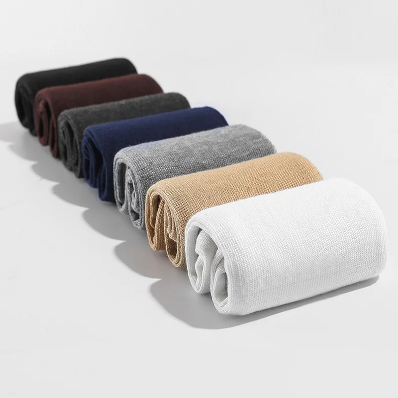 Socks with Fingers Men Fashion Sweat-absorbing Men's Breathable Sweat Toe Socks Comfortable Cotton Elastic Sports Business Sock
