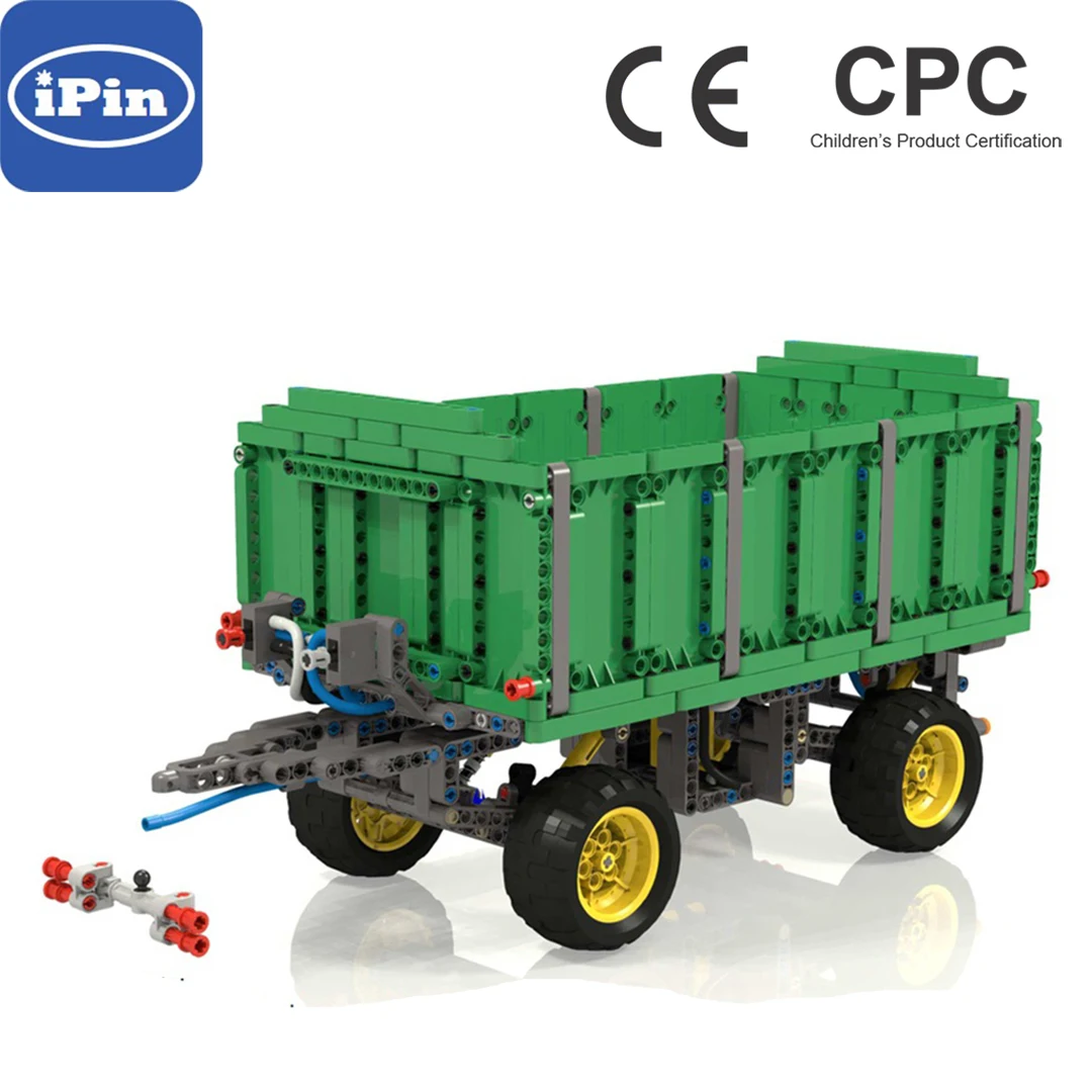 

MOC-18877 Adaptive Tractor Electronic Drawing Building Block 902PCS High-Tech Toy Children's Gift With Pneumatic Parts