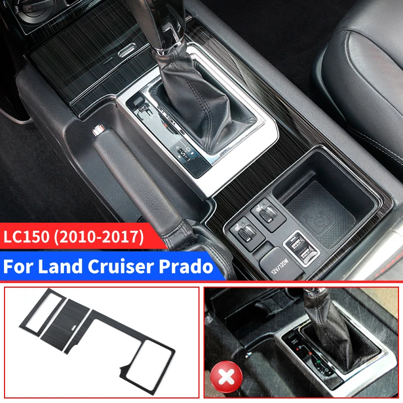 

Для 2010-2017 Toyota Land Cruiser Prado 150 коробка передач Центральная панель управления защитная коробка передач LC150 модификация интерьера