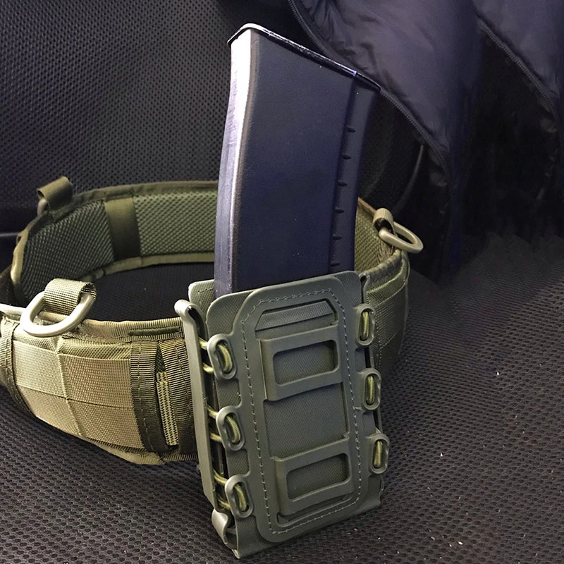 Tactical Magazine Pouch for Ar15 Rifle 5.56 7.62 Pistol 9mm Mag With