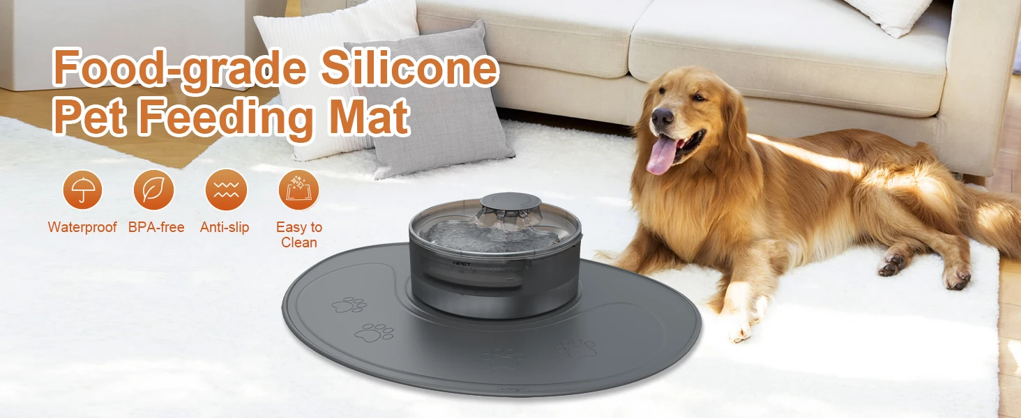 dog feeding mat
