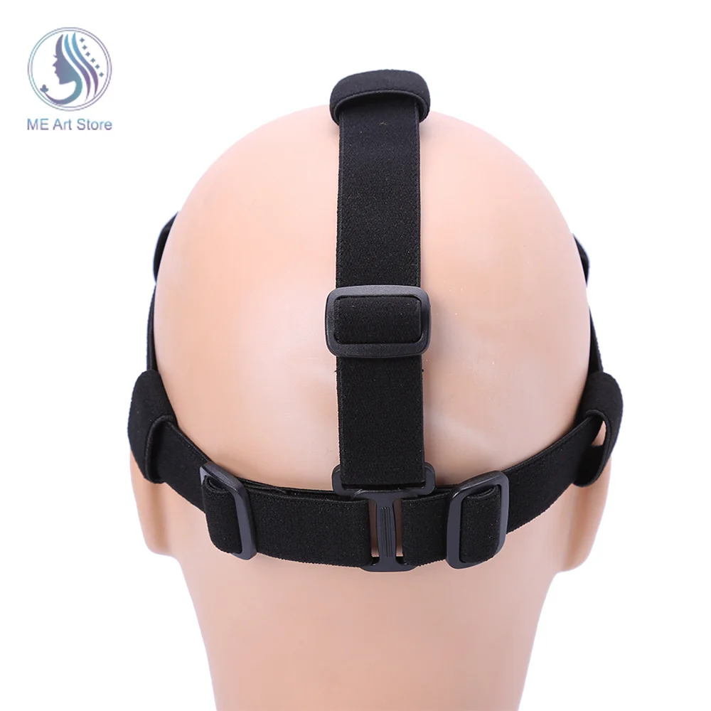 Elastic Headlight Band Nylon Adjustable Headband Breathable Head Strap Lamp Side Frontal Strap for Outdoor Camping Fishing elastic headband elastic head strap