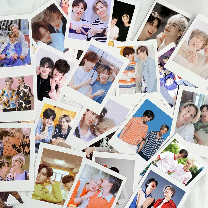 

New Thailand Stars Drama Between Us BounPrem hemp rope CP photo 3-inch polaroid photo receiving gift Honey Fans