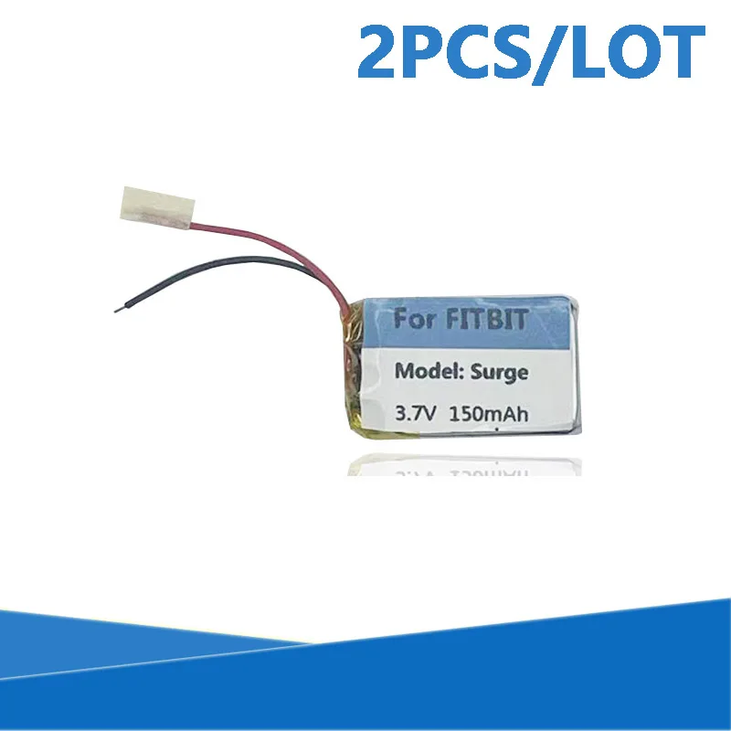 2 Pz/Lotto 150Mah Lssp491524 Sostituire La Batteria Per Fitbit Surge Smart Watch Batterie Accumulatore Akku