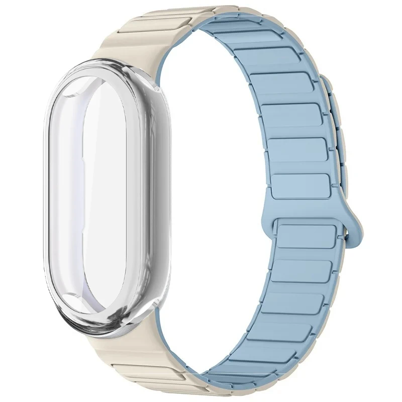 Magnetic Silicone Strap with TPU Bumper Case