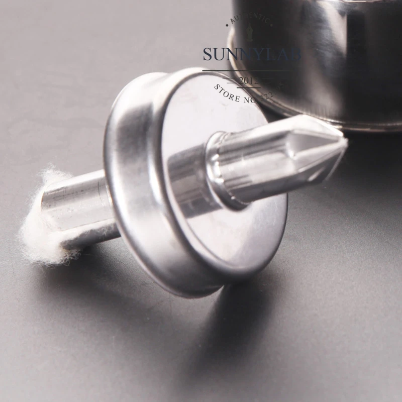 100ml/200ml/400ml/450ml Anti-explosion and Thicken 304 Stainless Steel Alcohol Burner Lamp with wick for Laboratory experiments