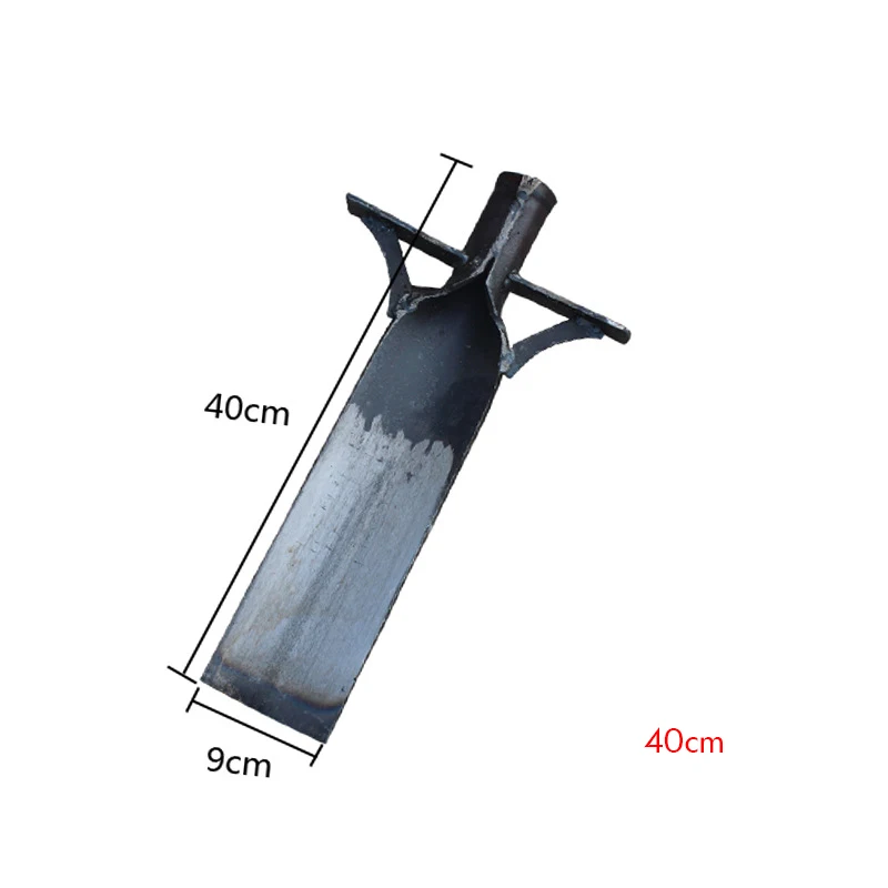 Garden Shovel Garden Tool Manganese Steel Thickened Digging Shovel Agricultural Gardening Digging Shovel for Weed Removal Digging Gardening