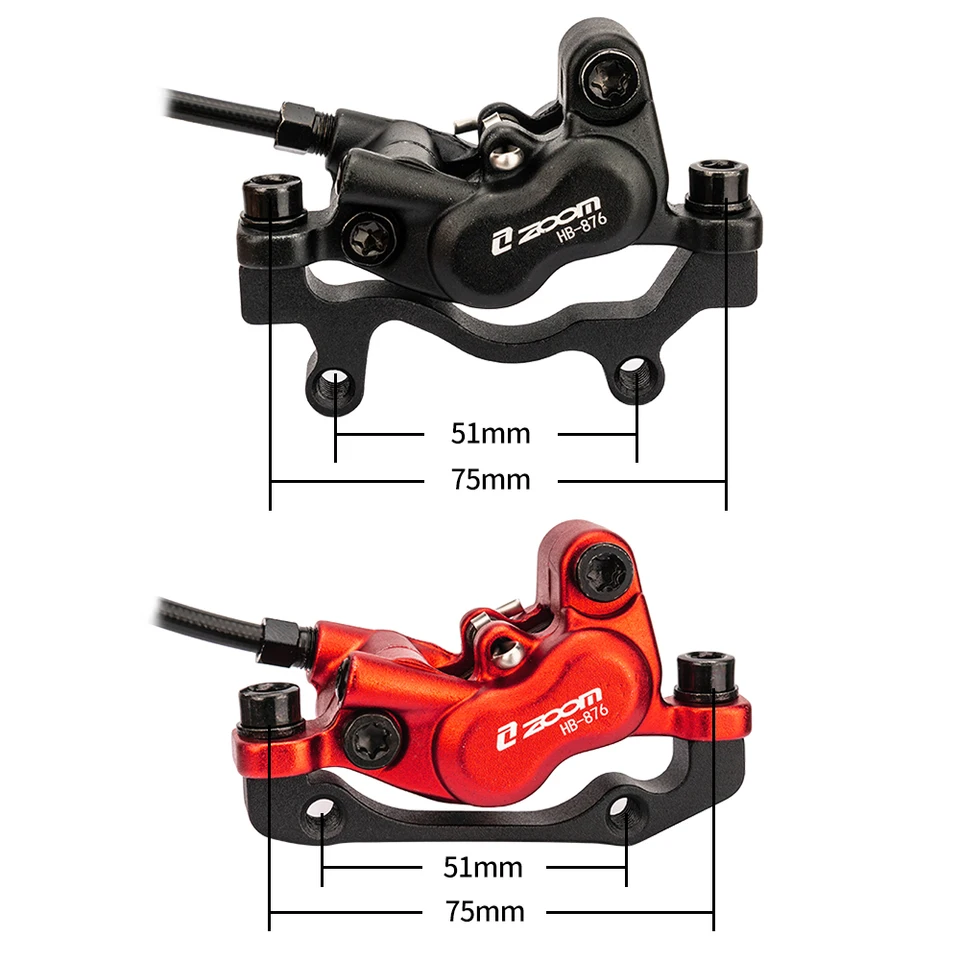 Mtb Hydraulic Brakes DJC Pistons Hydraulic Brake Caliper MTB