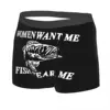 Women Want Me Fish Fear Me Boxer Shorts For Men 3D Printed  Fishing Fisherman Underwear Panties Briefs Breathbale Underpants 2