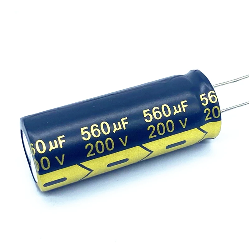 Aluminum Electrolytic Capacitor 200v 560uf Size 18*50 20% 2pcs/lot electrolytic capacitor aluminum capacitor aluminum electrolytic capacitor