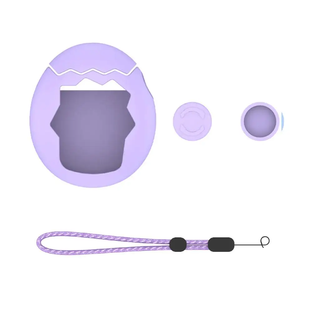 MEMELOKA Cover per Tamagotchi Paradise, Custodia Protettiva Sottile in Silicone Morbido e Resistente agli Urti per Il Dispositivo di Gioco Virtuale Tamagotchi Paradise [Protezione Completa] - Rosa