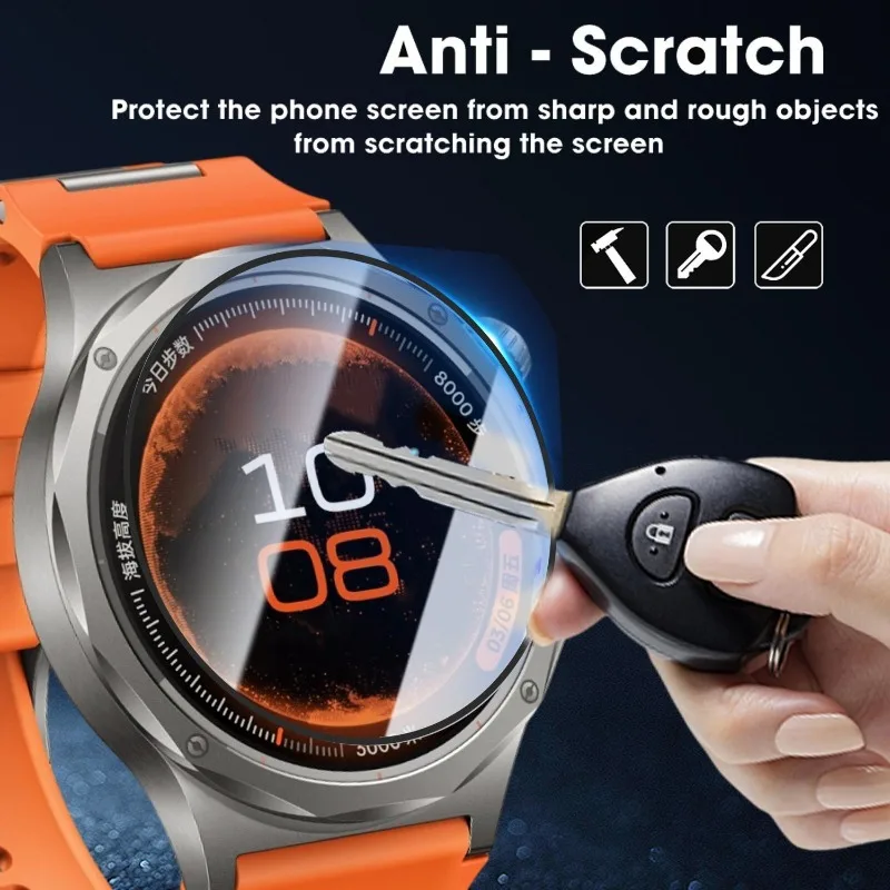 3D Screen Coverage Anti-Scratch Soft Smartwatch Protective Film