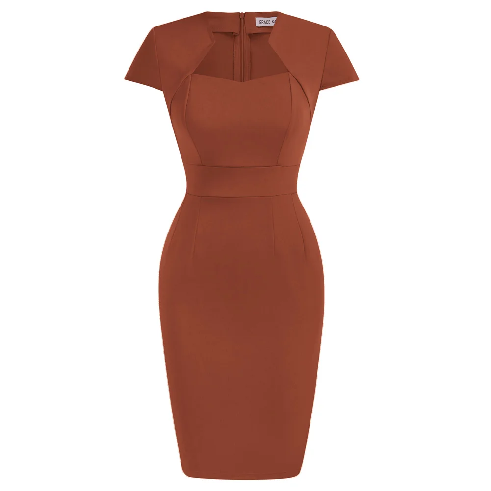 Abito Elegante Donna Vestito Elegante Donna Grace Karin Con Spalle