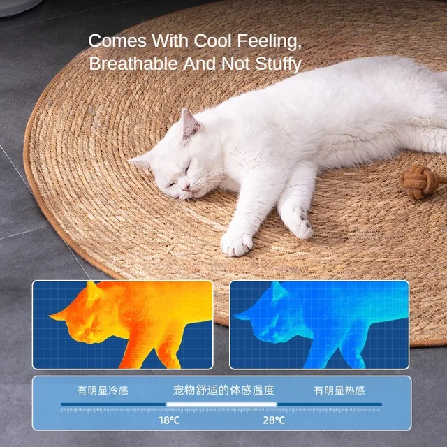 Cat Scratcher Rattan Mat Board Cat Scratch for Sharpen Nails Scraper Cats Tree Cat scratching post Sofa Mats Furniture Protector 3