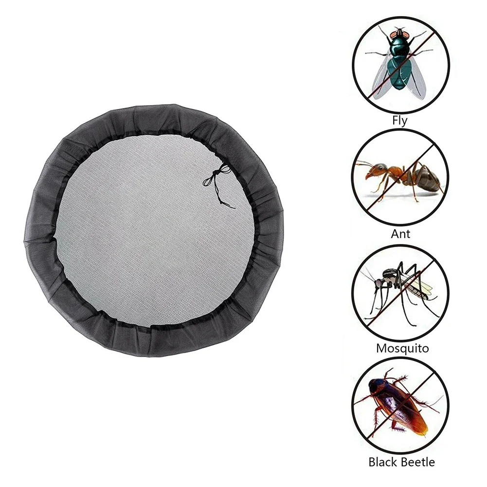 1pcs 60cm Mesh Cover Net for Rain Barrels, rain barrel cover