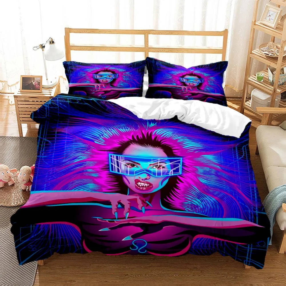 

Mechanical constellation Digital Print Polyester Bedding Sets Child Kids Covers Boys Bed Linen Set for Teens bedding set