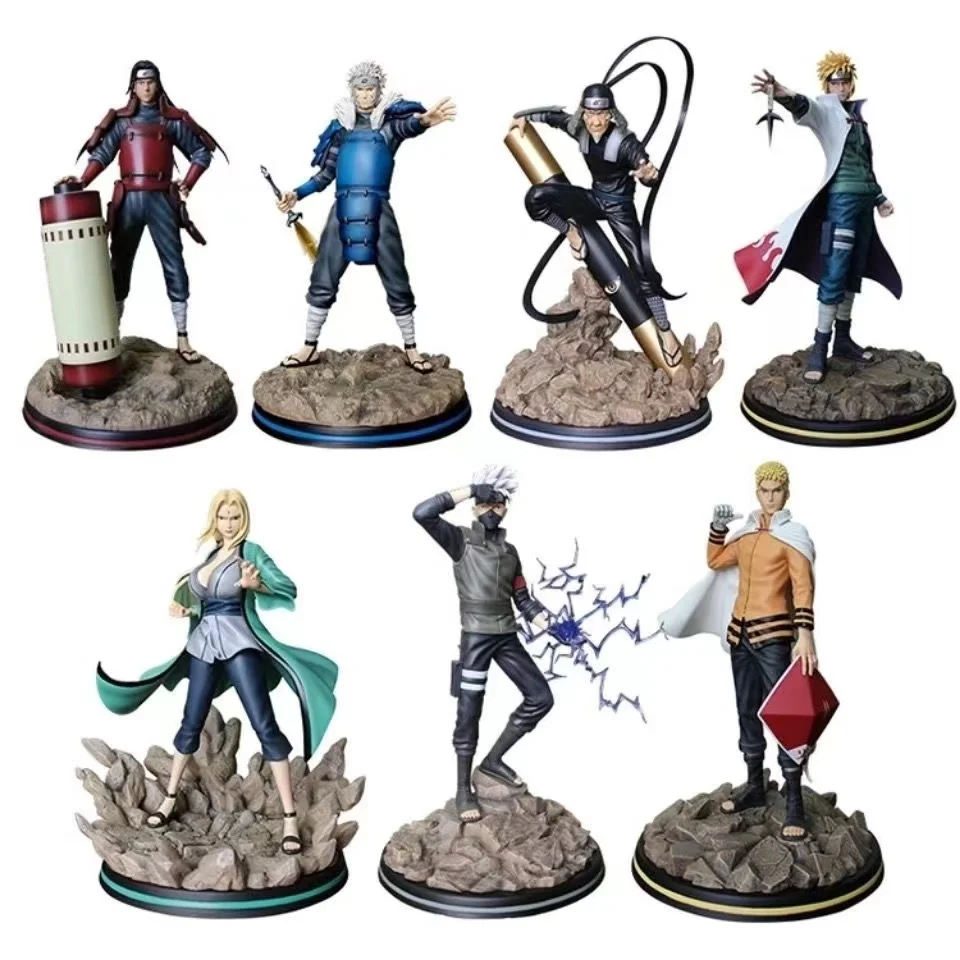 Anime japonês hokage shippuden uzumaki pvc ação figuretoy anime pvc adulto  jogo estátua collectible modelo boneca presentes - AliExpress