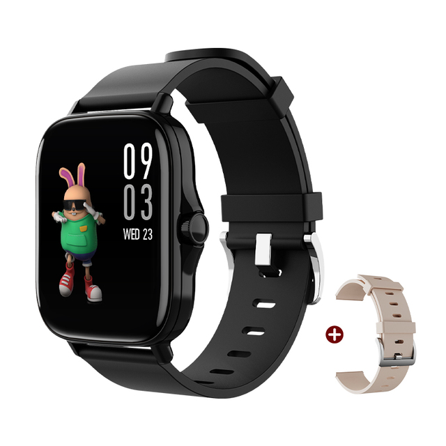 G17+ 1.69" Screen Smart Watch Women Real Blood Oxygen Monitor Men Fitness Tracker Bluetooth Sports Watches for Android iOS