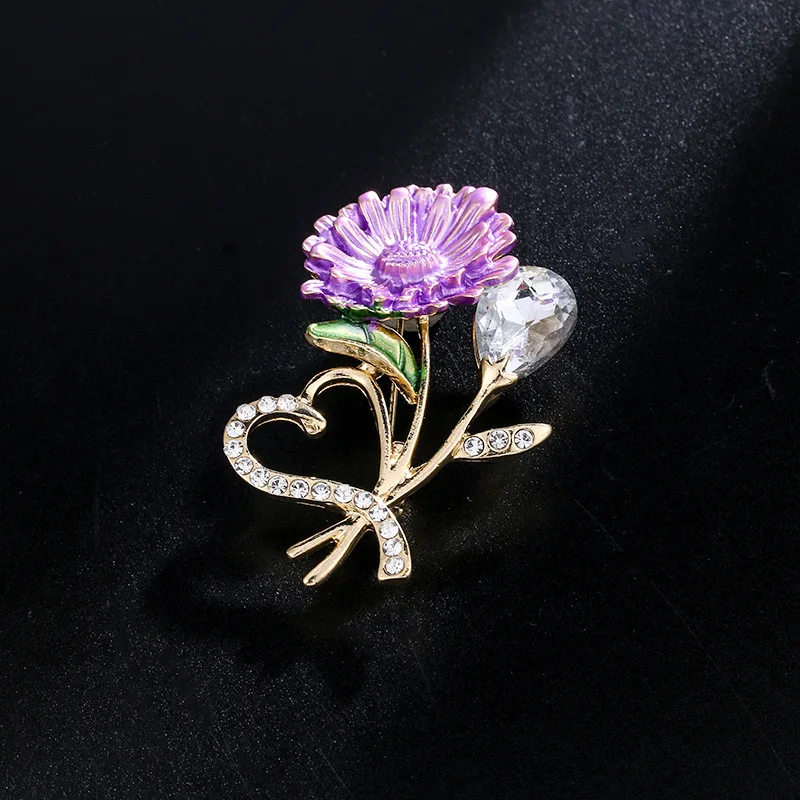 Manufacturers selling flower brooch joker temperament elegant high