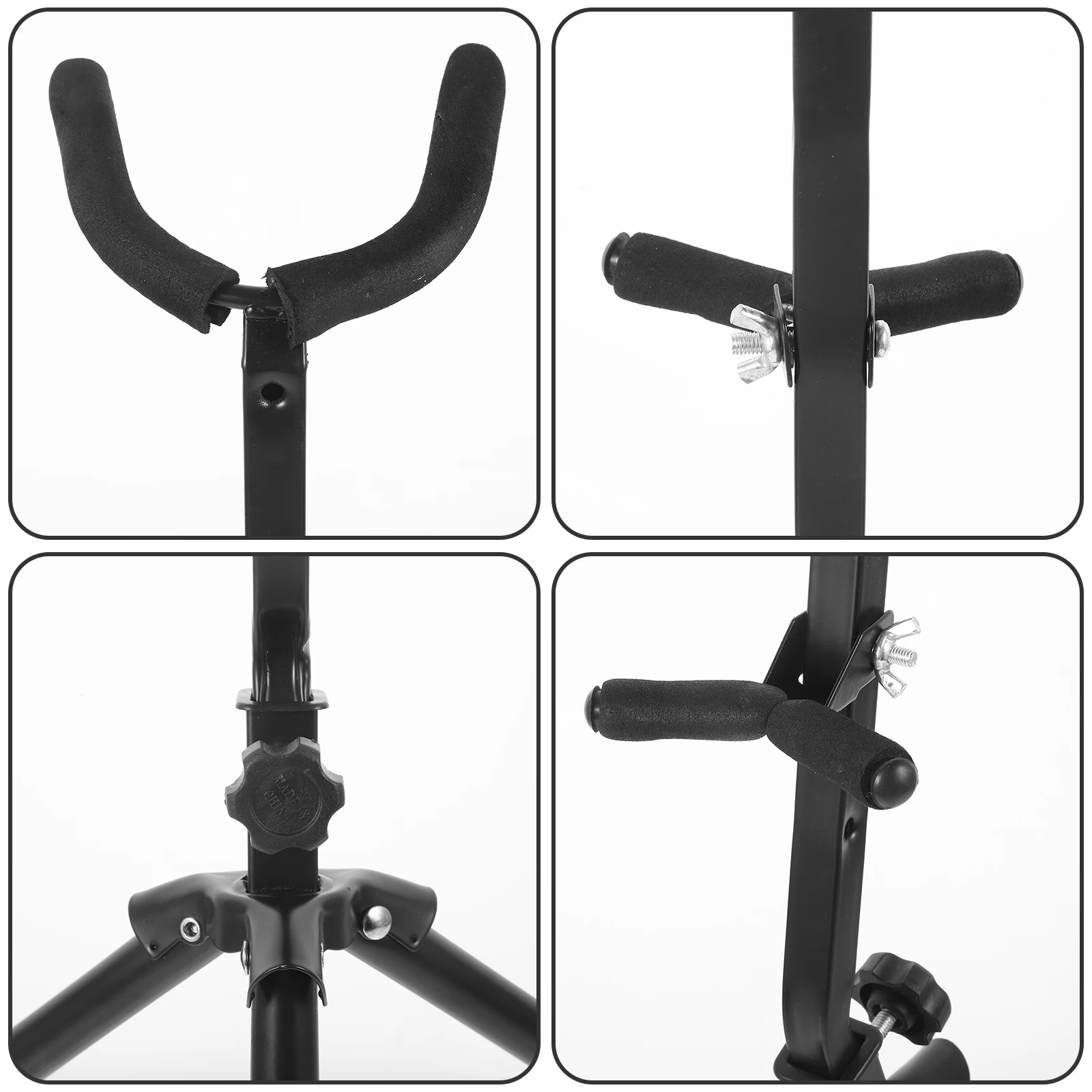 Saxophone Stand Holder Portable Saxophone Stand Display Holder Instrument Accessory