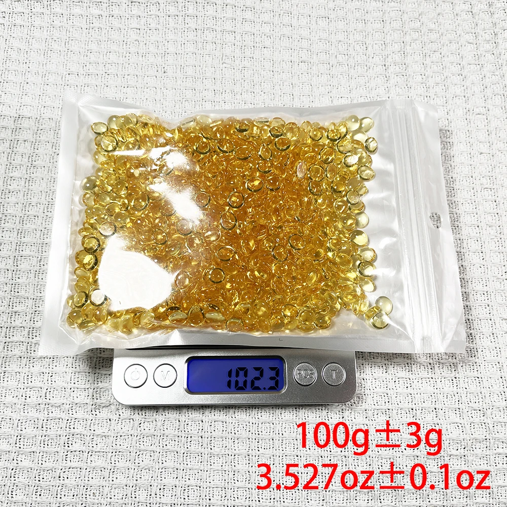 100 gram per package transparent hot melt glue grain for I tip or U tip hair extension use only,NOT for seamless hair use