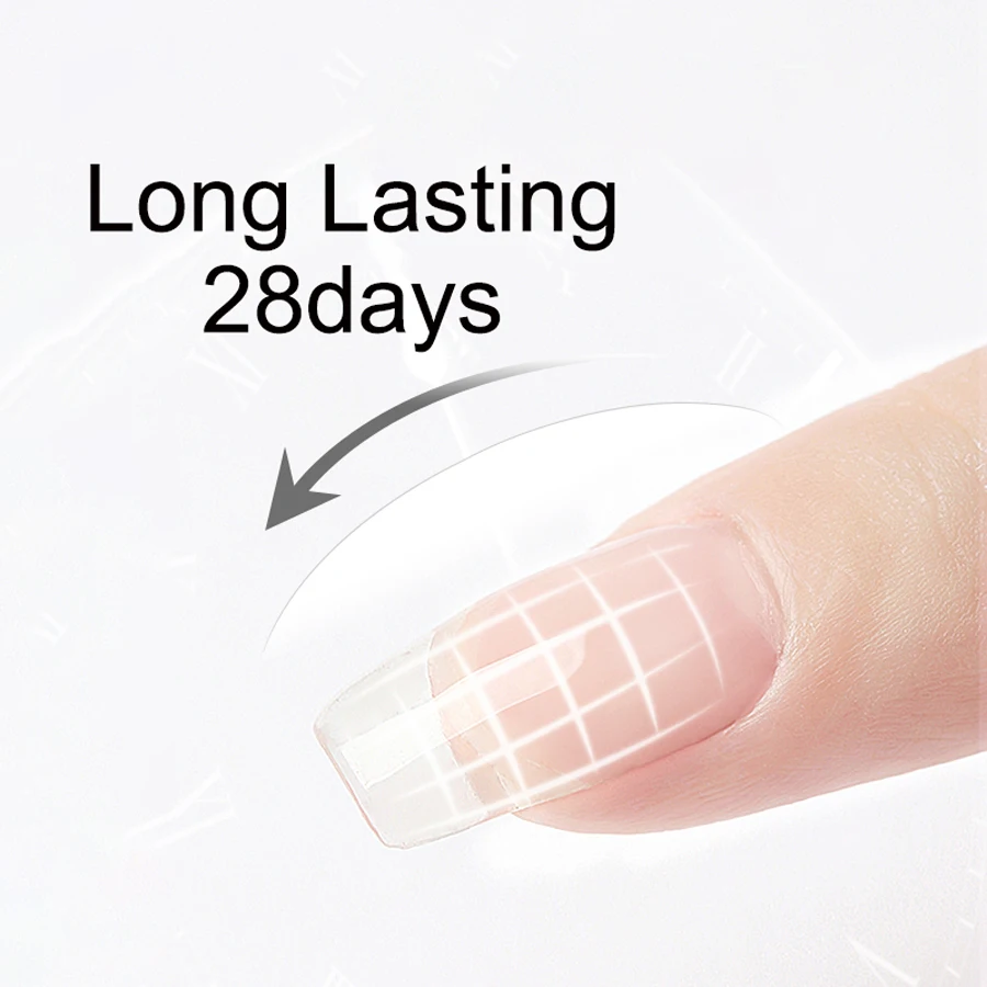 Jillnails Soak Off Base Gel Glue for Nail Tips Rhinestone 10ml nail glue nail gel gel polish base and top coat