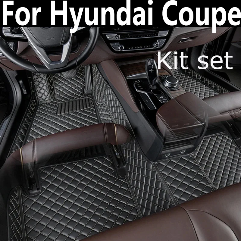 

Car floor mats for Hyundai Coupe 2004 2005 2006 Custom auto foot Pads automobile carpet cover