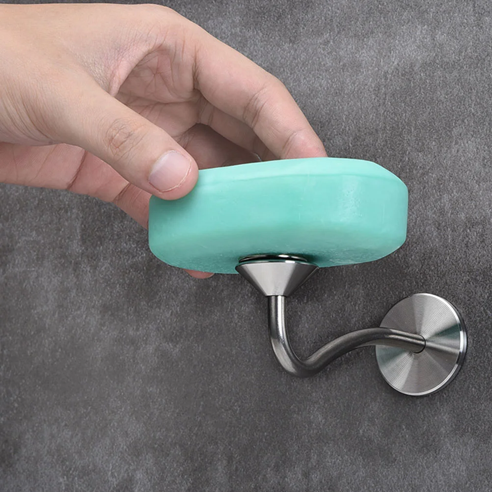 

Magnetic Soap Holder Cap Shower Soap Holder Cap Bathroom Accessory Kitchen Bathroom Hanging Soap Holder Hanger