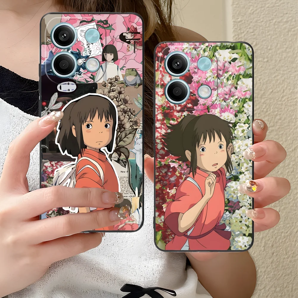 Spirited Away Black Smartphone Cover Phone Case