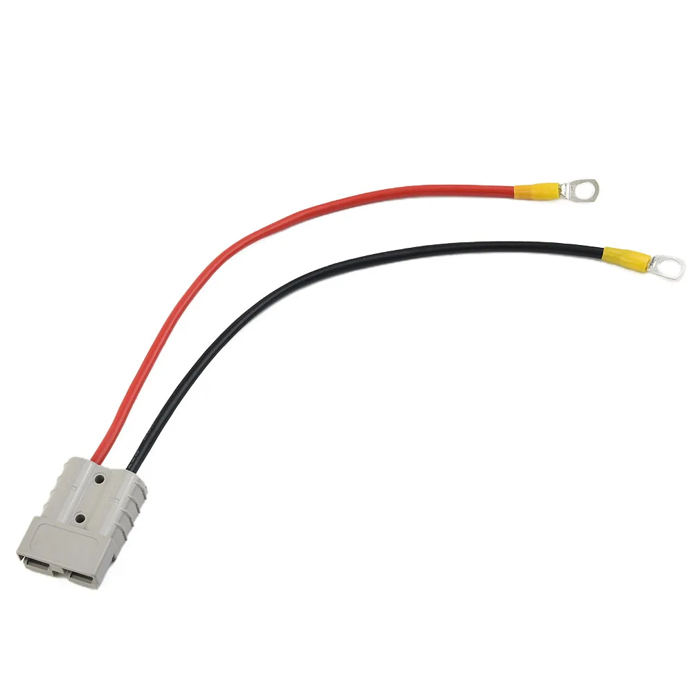 12AWG 50A Stecker Für Anderson Stecker Blei Zu Lug M8 Terminal Batterie Lade Stecker Kabel Elektron Strahl Kreuz Verknüpfung Agent – Detail 14