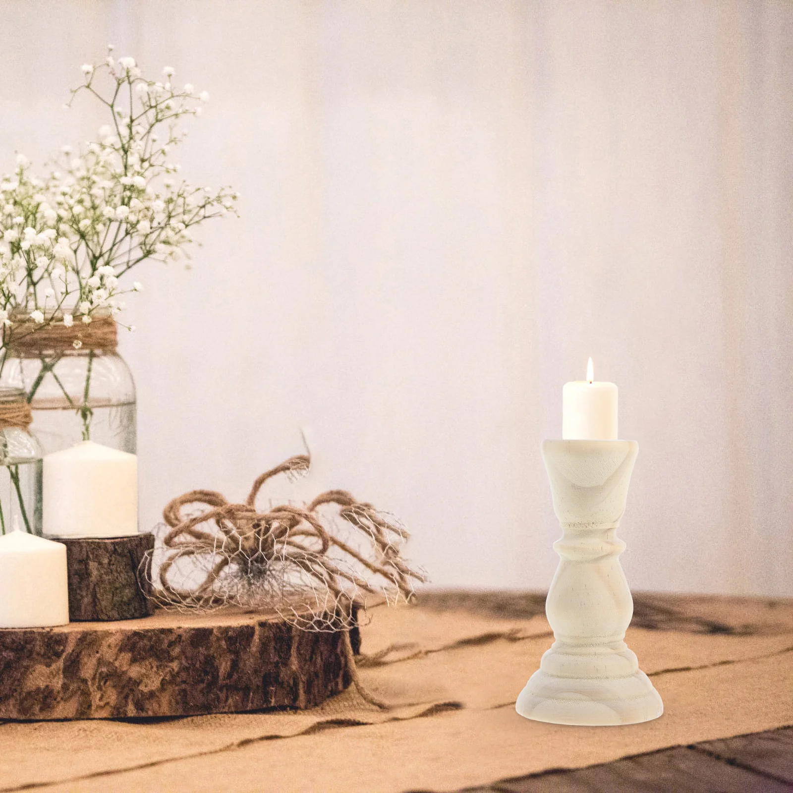 Рисунок 5 - Подсвечник в рустикальном стиле