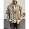 American High Street Retro Harrington Workwear Jacket Spring and Autumn2024New Casual Versatile Stand Collar Jacket 1
