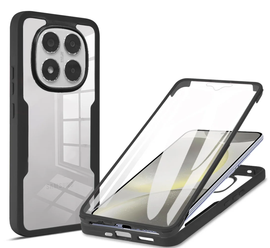 360° Shockproof Protective Case with Front and Back Coverage