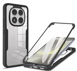 360° Shockproof Protective Case with Front and Back Coverage for Redmi 15C 5G (173 mm (Black)