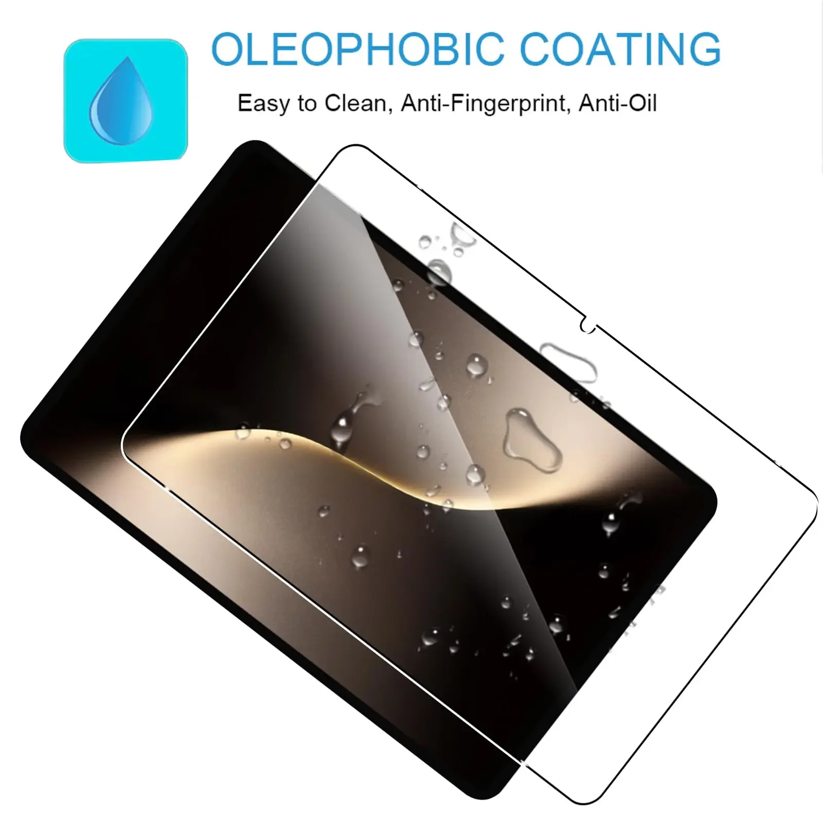 Premium Tempered Glass Screen Protector - Anti-Scratch & Bubble-Free Tablet Film
