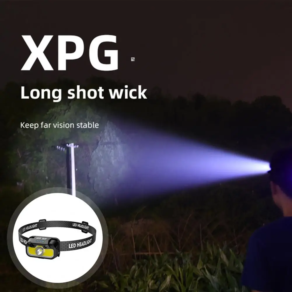 

Type-c Individually Controlled Headlamp Super Bright Led Rechargeable Headlamp Individually Controlled Waterproof for Outdoor