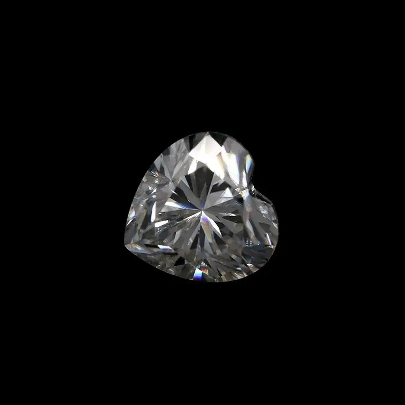 

Big Size Moissanite Diamond 6ct Excellent Cut Heart 10*14mm High Grade Good Fire GRA Synthetic Loose Stone For Jewelry Making