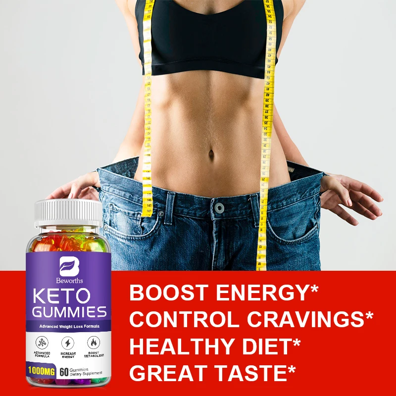 BEWORTHS Apple Cider Vinegar Keto Gummies Detox Cleaning Gut and Digestion HealthFor Men & Women Healthy Food