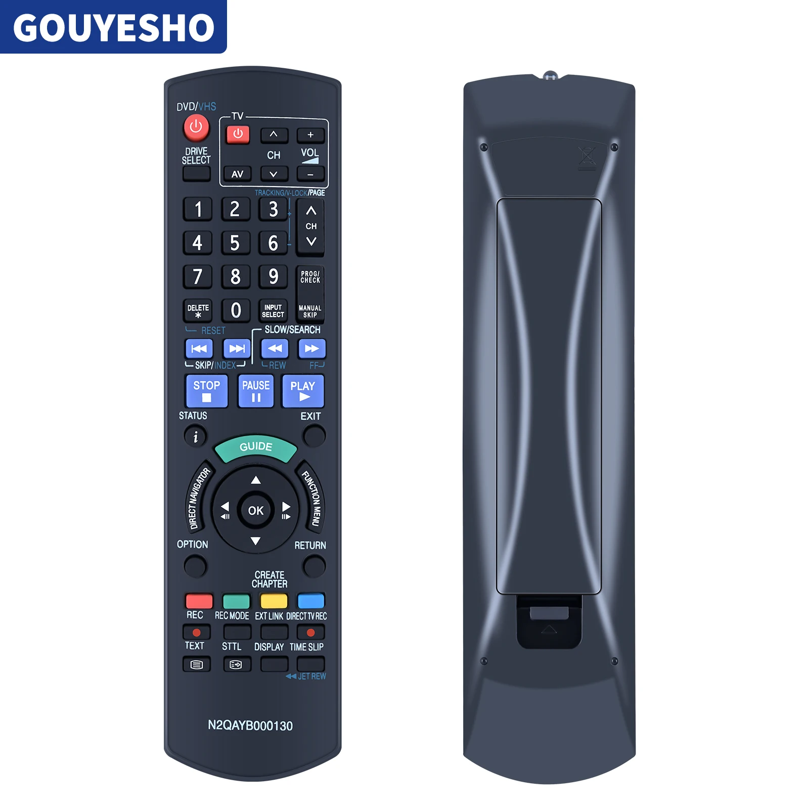 Telecomando Muslimex Per Registratore Dvd Panasonic Dmr-Ez47 Dmr-Ez48 Dmrez49