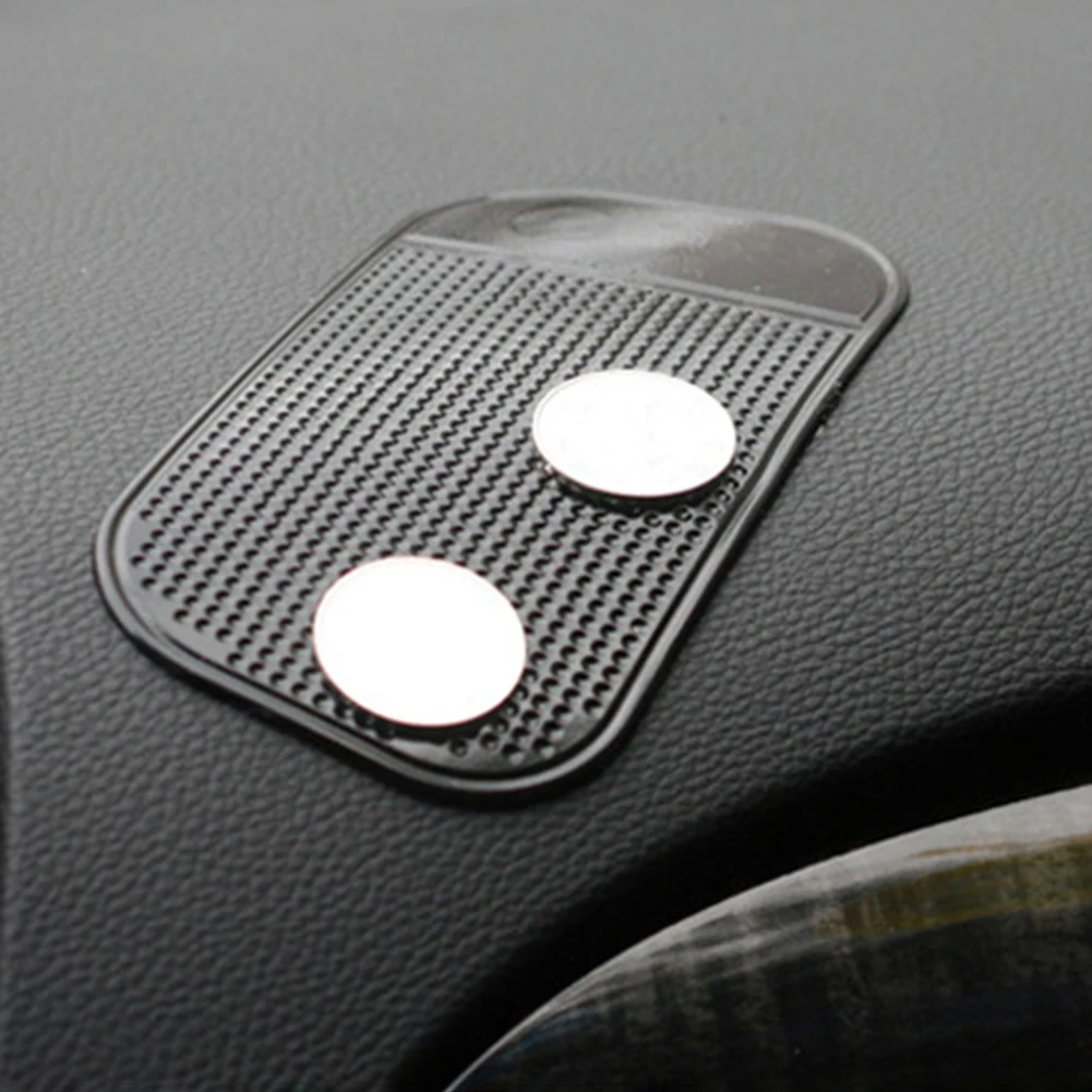 

1Pcs Car Non-slip Mat 13*7cm Anti-slip Storage Pads Self Sticky Silicone Mat Interior Goods For Mobile Phone GPS MP3 Replaceable