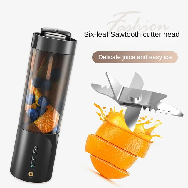 Portable Personal Size Blender Bottle for Shakes and Smoothies with 6  Blades Fresh Juice Blender 20 Oz for Kitchen Home Travel - AliExpress