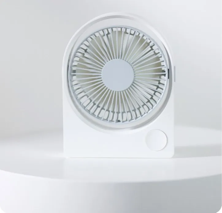 Description Picture 4 of itemDesktop fan small dormitory USB small fan silent office desk student mini charging outdoor ultra long endurance strong cooling h