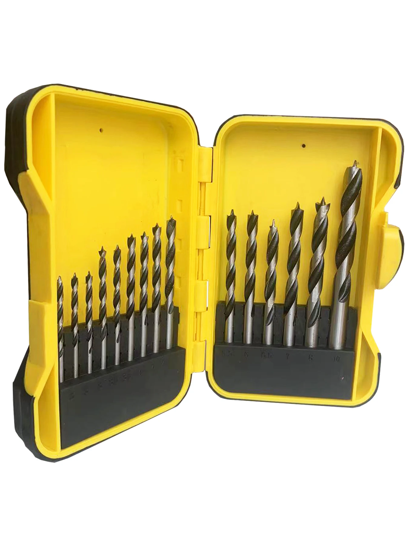 15PieceboxthreepointWoodDrillBitsKitForWoodworkingWoodTools