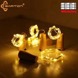 3Pack LED Wine Bottle String Light Includes Battery Copper Wire Fairy Lights DIY Cork Light For Birthday Wedding Christmas Decor
