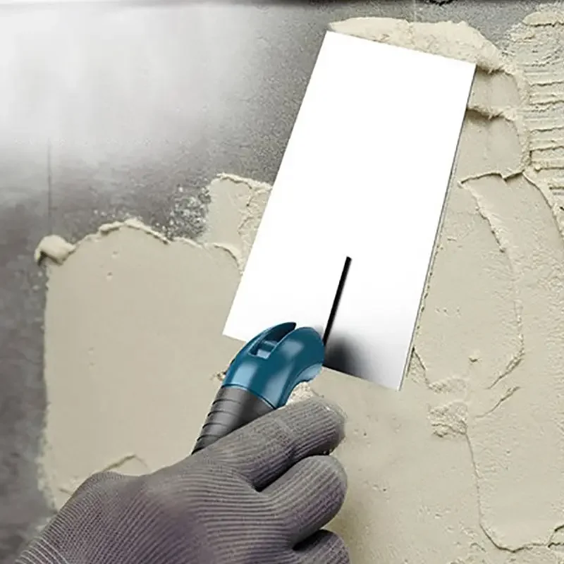 Rechargeable Electric Bucket Trowel Wall Finishing Trowel For Cement And Concrete Tile Brick Plaster Soft Rubber Handle llanas
