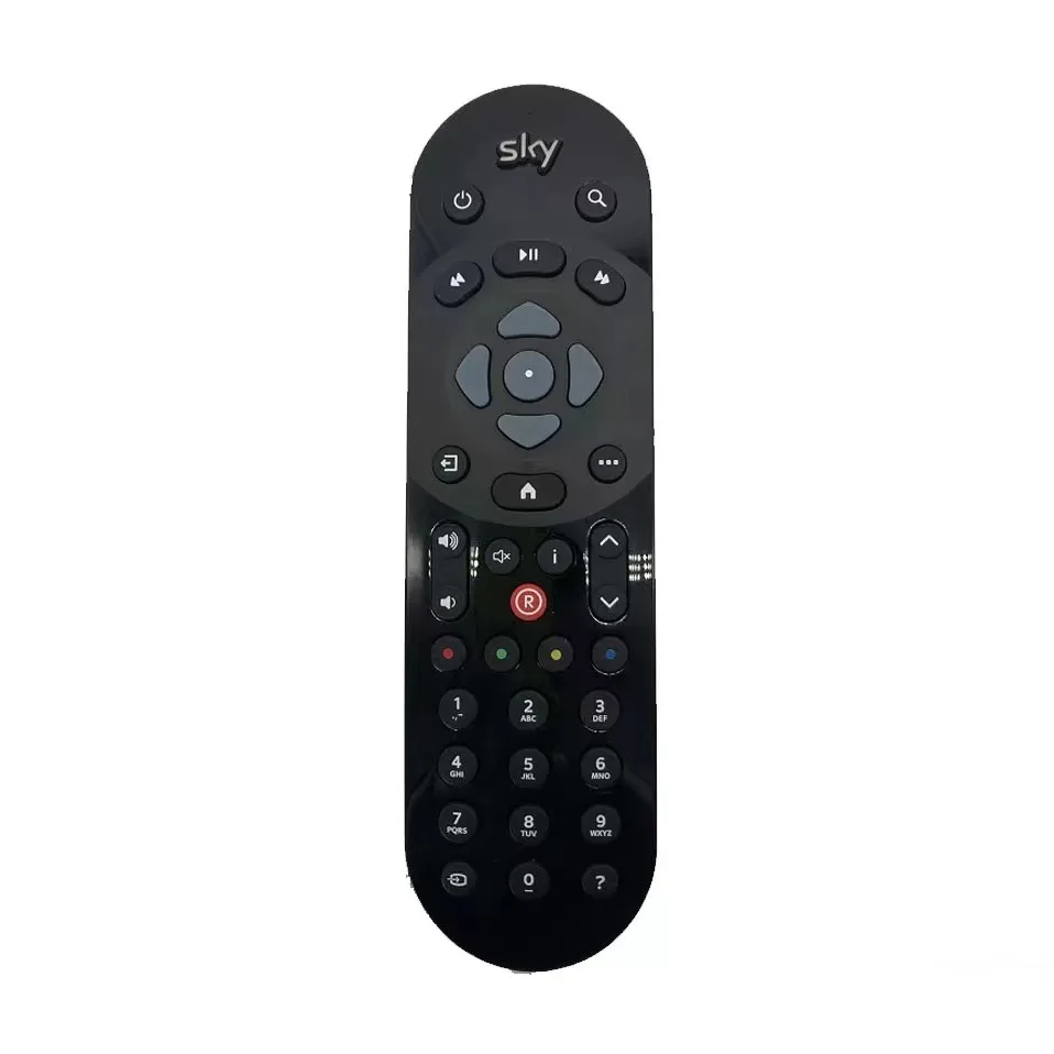 Sostituzione Abs Smart Tv Soft Button Set-Top Box Inglese Telecomando Per Sky Q