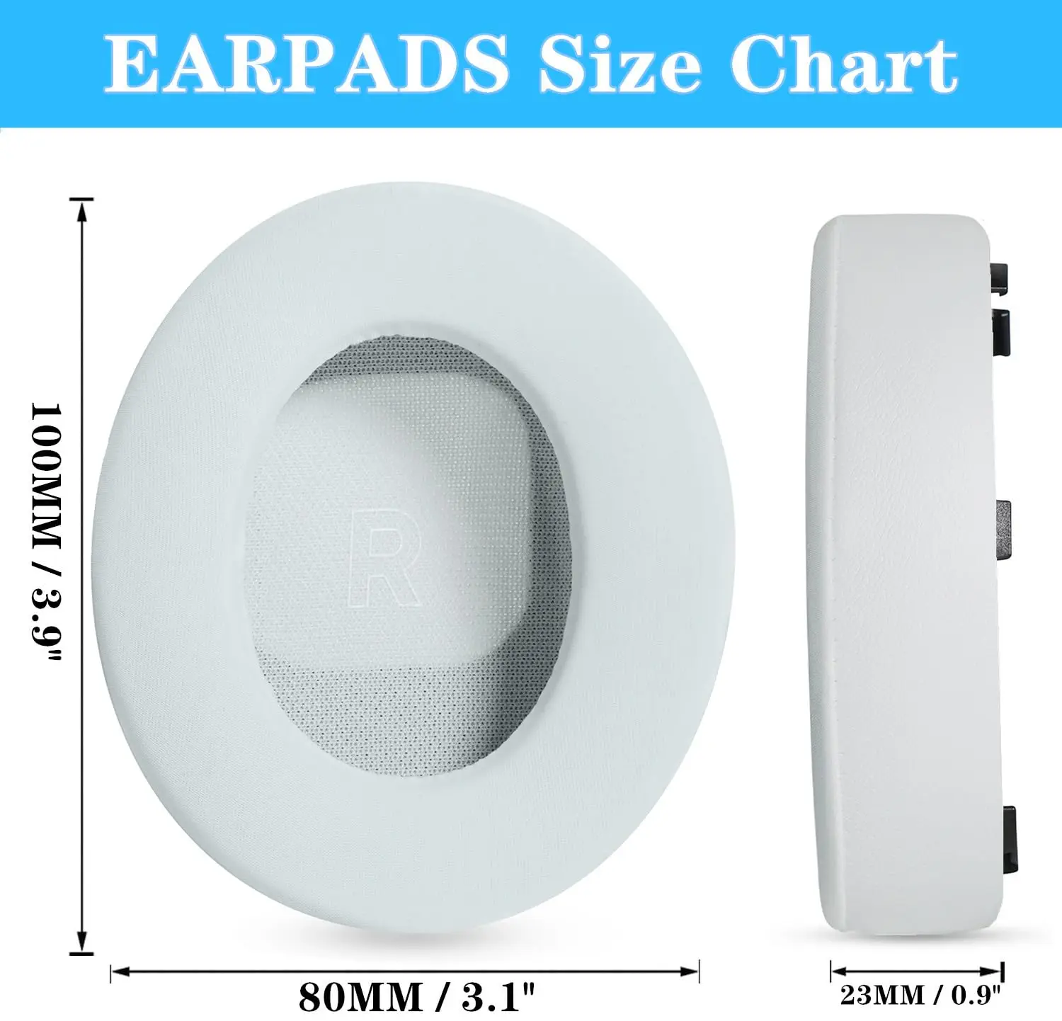 Cooling Gel Ear Pads Cushions Replacement Compatible with Bose QuietComfort(QC) Ultra Wireless Headphone
