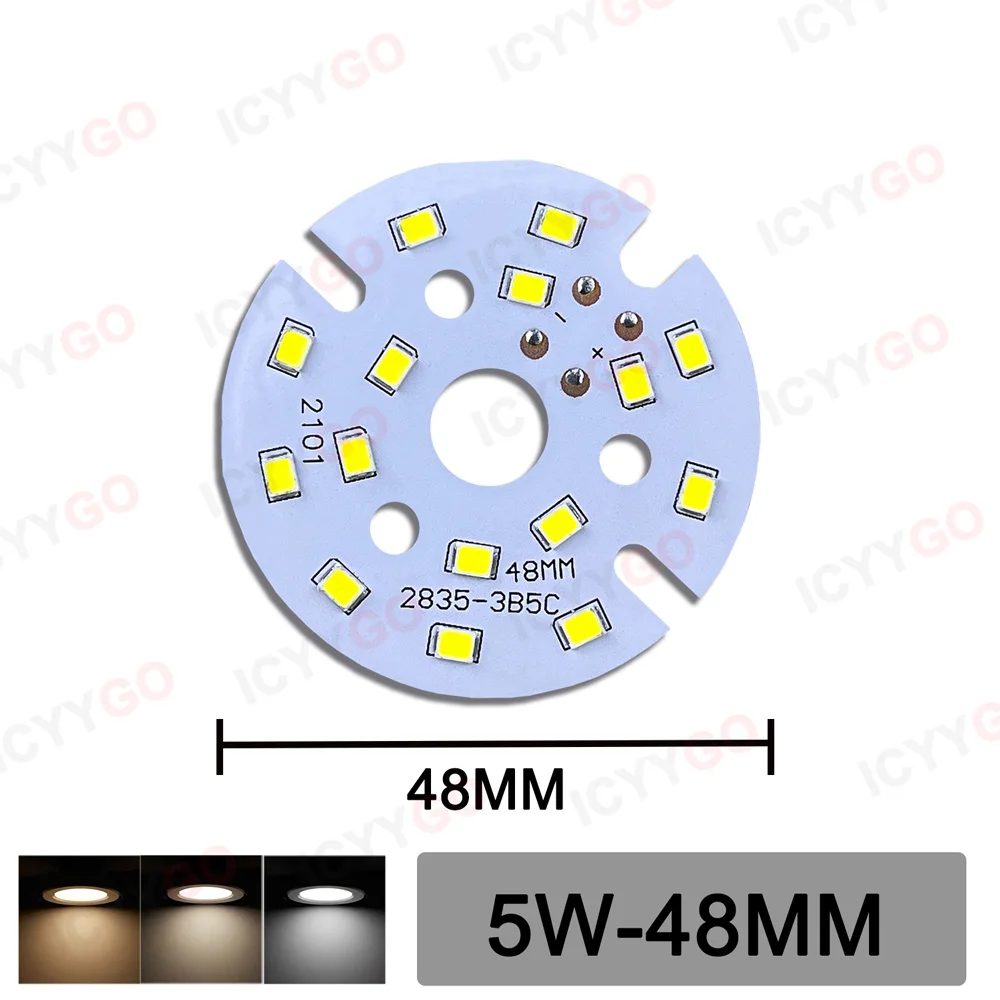 1PCS 2835 SMD PCB Led Light Board for Ceiling Downlights, led lamp,led light panel