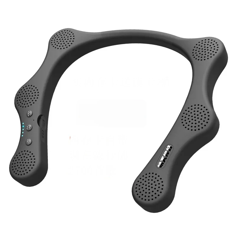6 Loudspeakers Hang Neck Style Bluetooth Speaker HIFI Stereo for Sporting Running