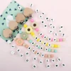 20PCS/Lot Silicone Letters Beads 12MM Baby English Alphabet Chew Bead BPA Free DIY Pacifier Chain Keychains Pen Accessories 5